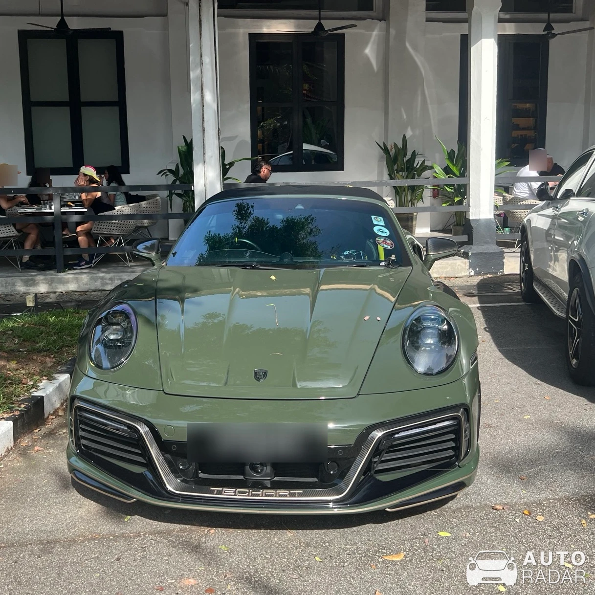 Porsche TechArt 992 Turbo S Cabriolet spotted in Singapore