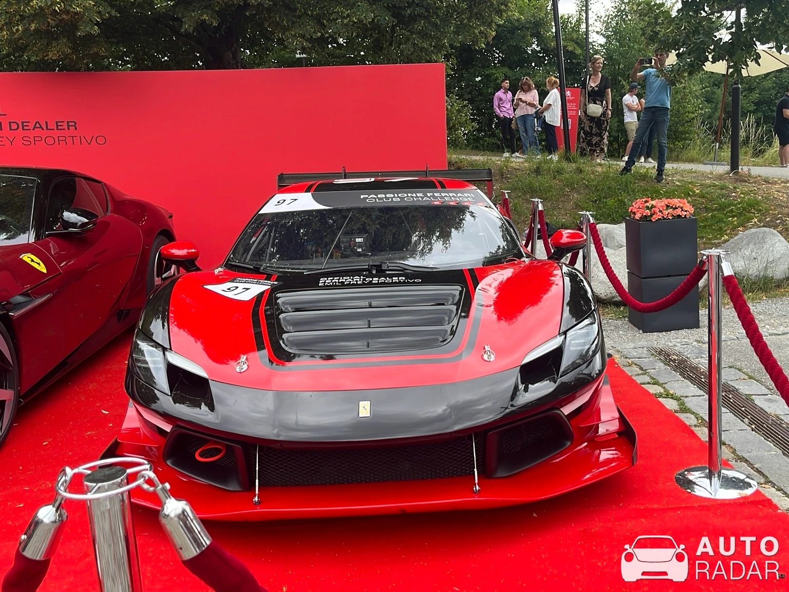 Ferrari 296 Challenge spotted in Gmund am Tegernsee