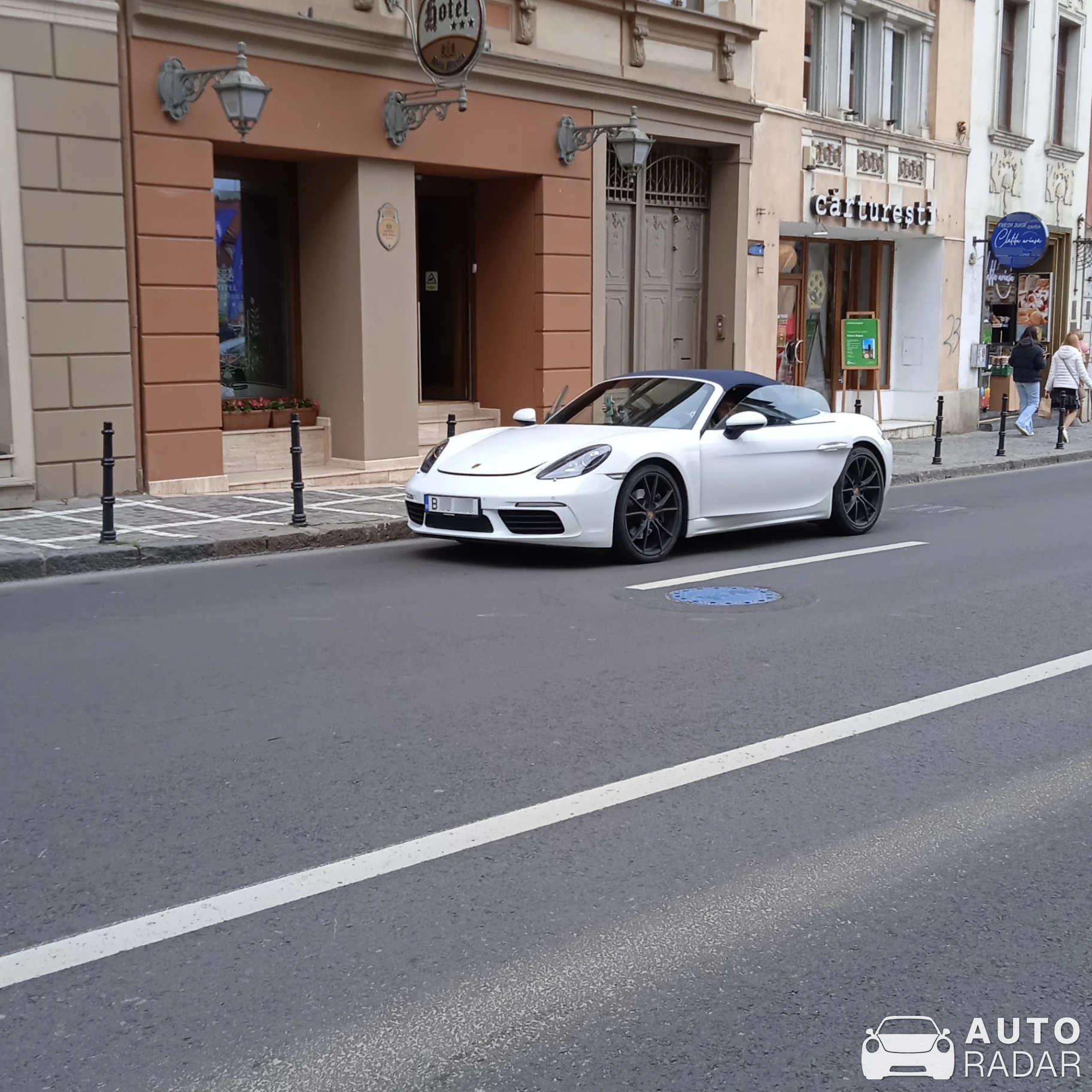 Porsche 718 Boxster spotted in Brașov, Romania