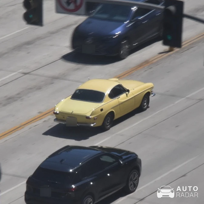 Volvo P1800 spotted in Los Angeles