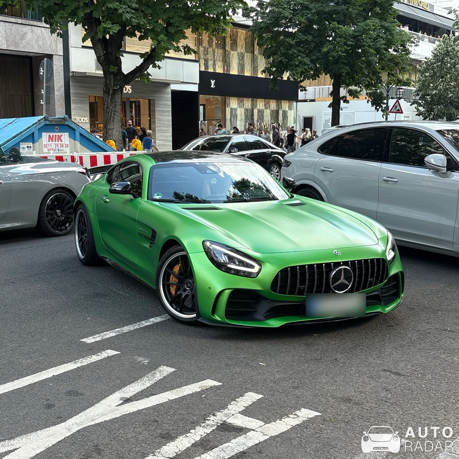 Mercedes-AMG GT R C190 spotted in Düsseldorf
