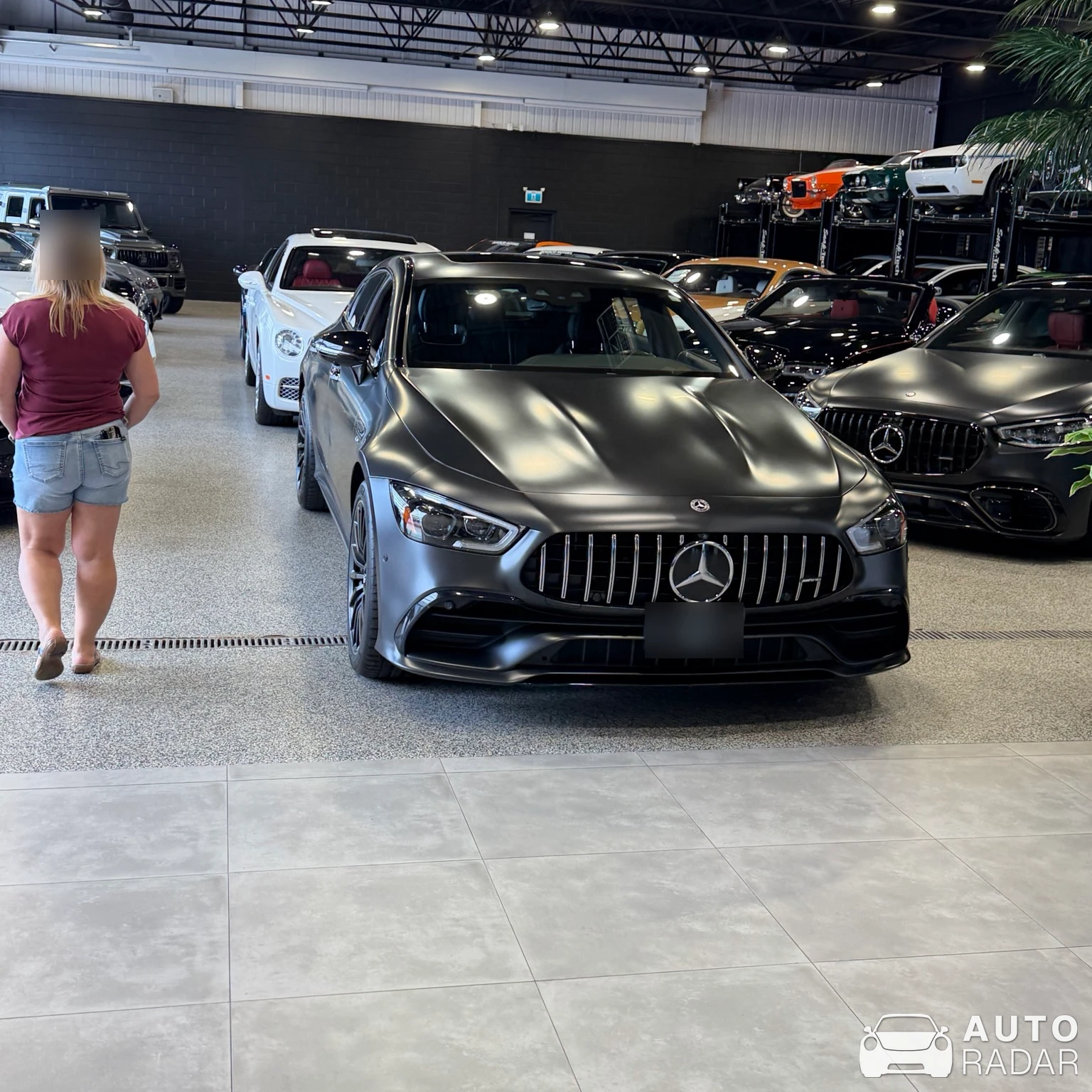 Mercedes-AMG GT 43 X290 spotted in St-Eustache