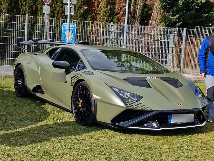 Lamborghini Huracán STO spotted in Roth, Deutschland