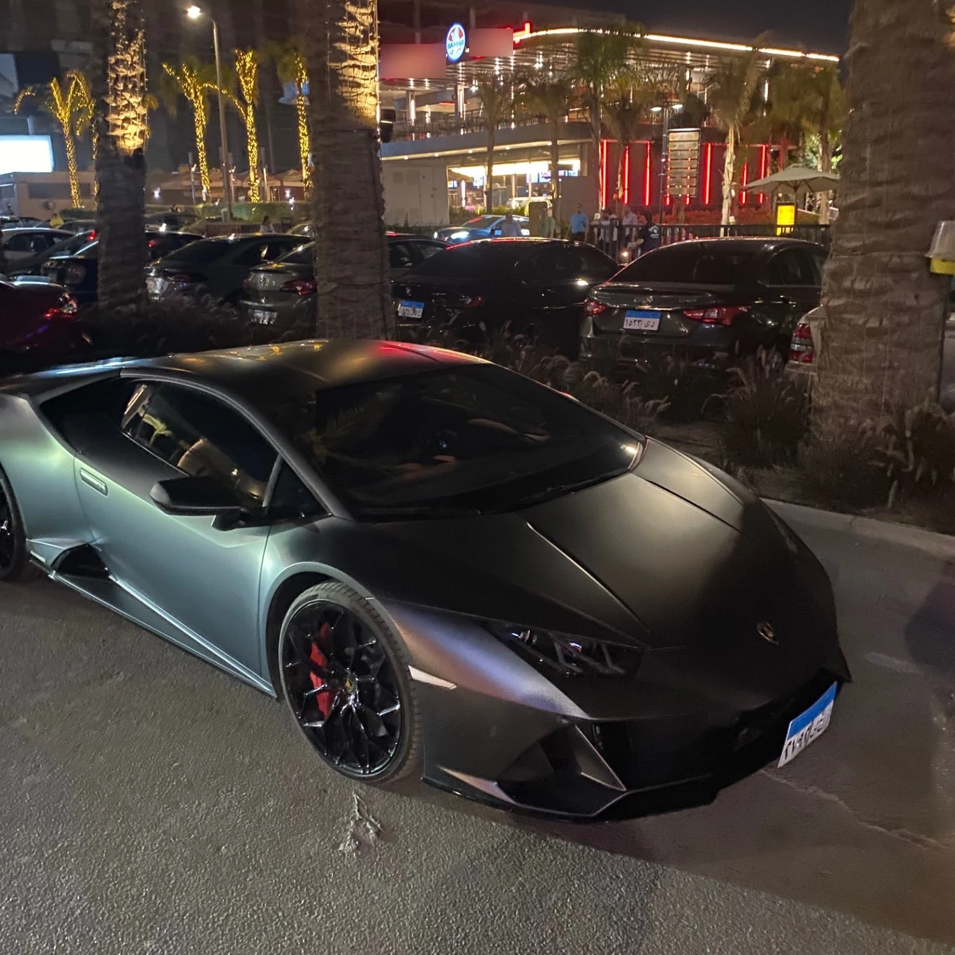 Lamborghini Huracán EVO spotted in New Cairo 1, Egypt