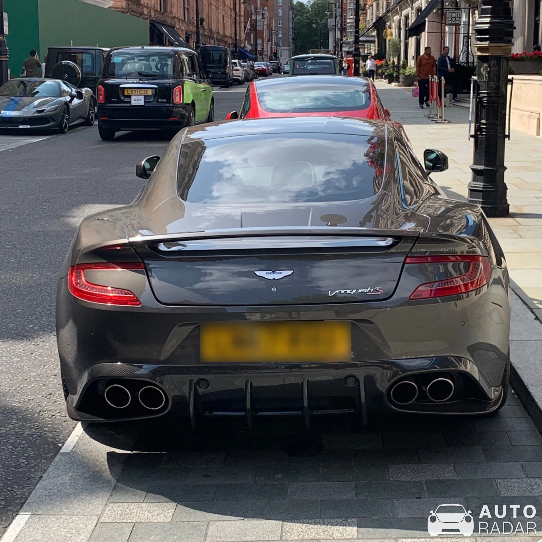 Aston Martin Vanquish S spotted in Greater London, United Kingdom