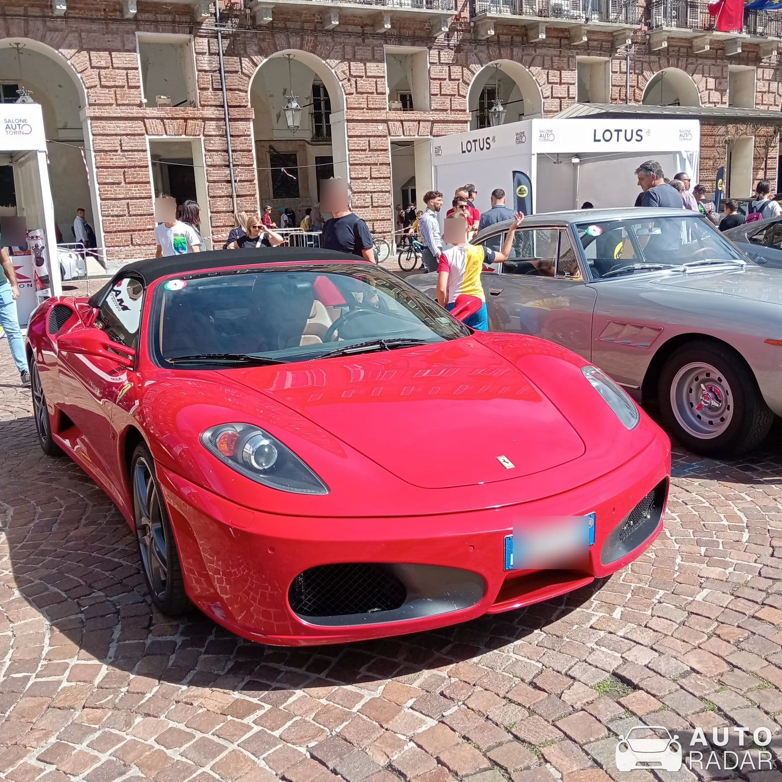 Ferrari F430 Spider spotted in Turin, Italy