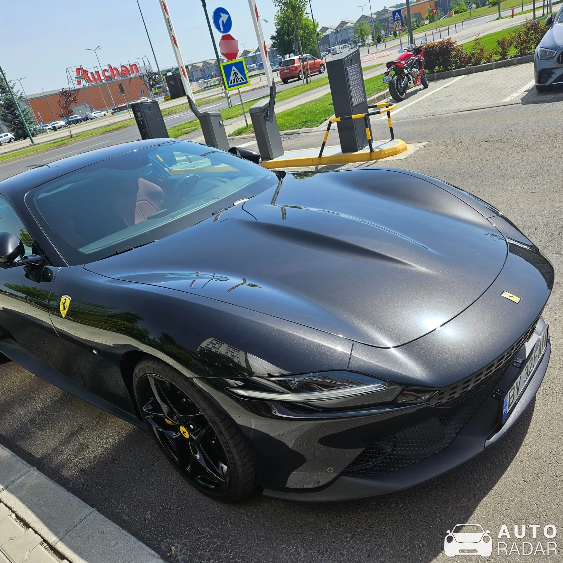 Ferrari Roma spotted in Brașov, Romania