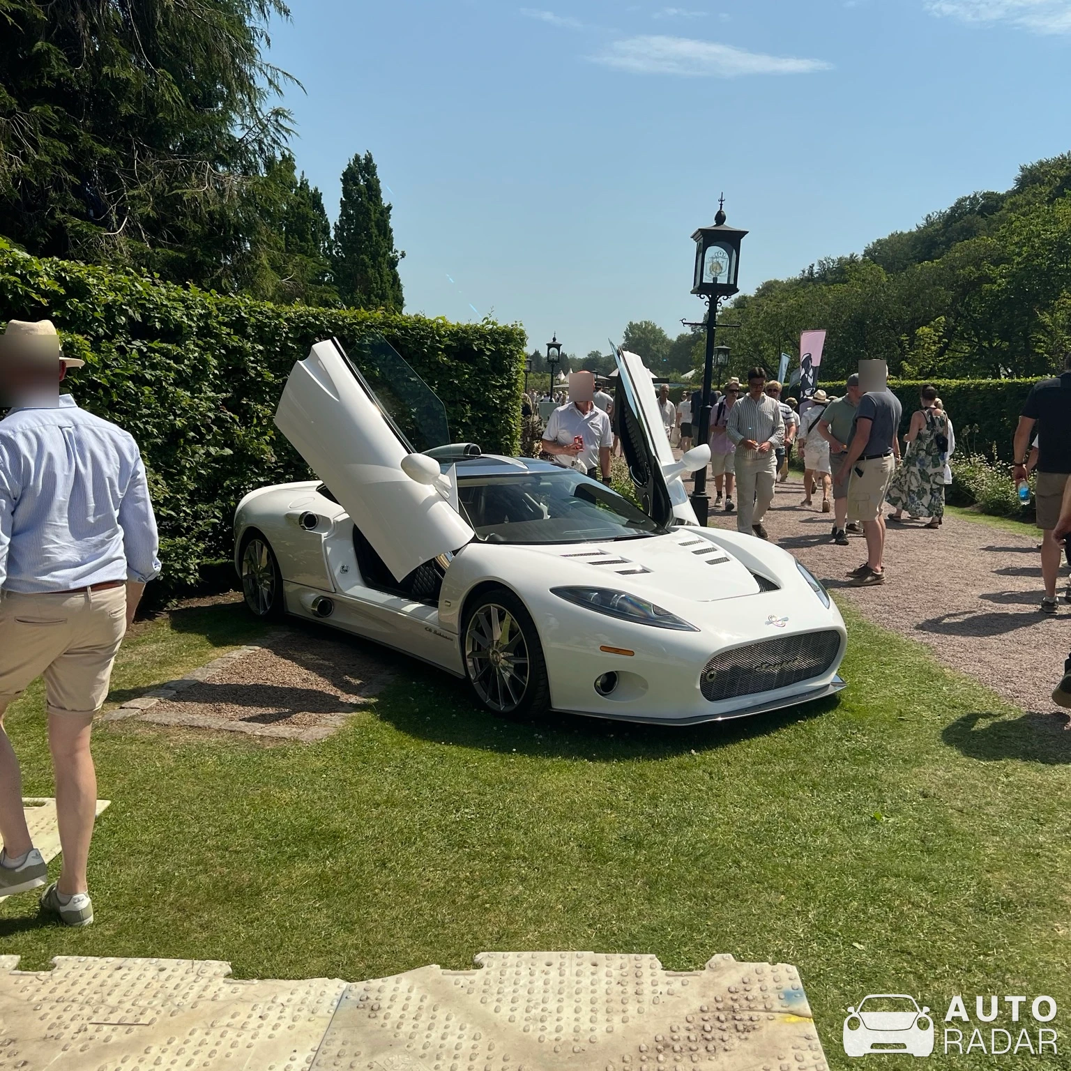 Spyker C8 spotted in Båstad