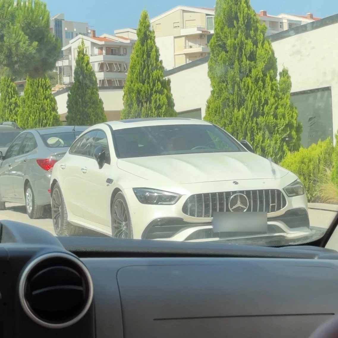 Mercedes-AMG GT 43 spotted in Vlora, Albania