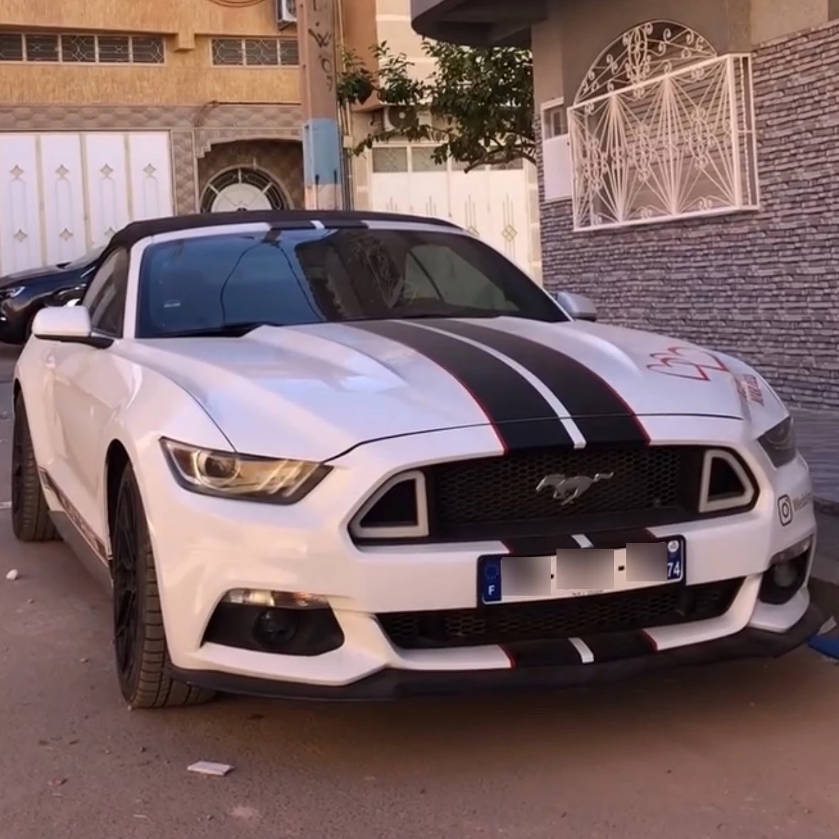 Ford Mustang Cabriolet spotted in Oujda, Morocco