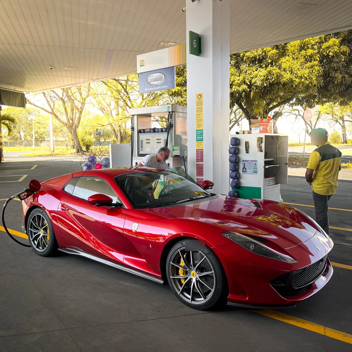 Ferrari 812 GTS spotted in Nova Piracicaba, Brasil