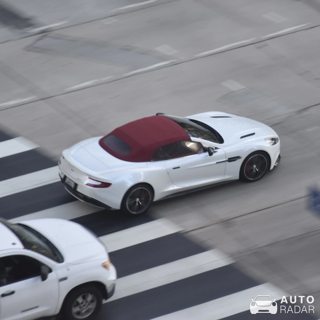 Aston Martin Vanquish Volante spotted in Los Angeles