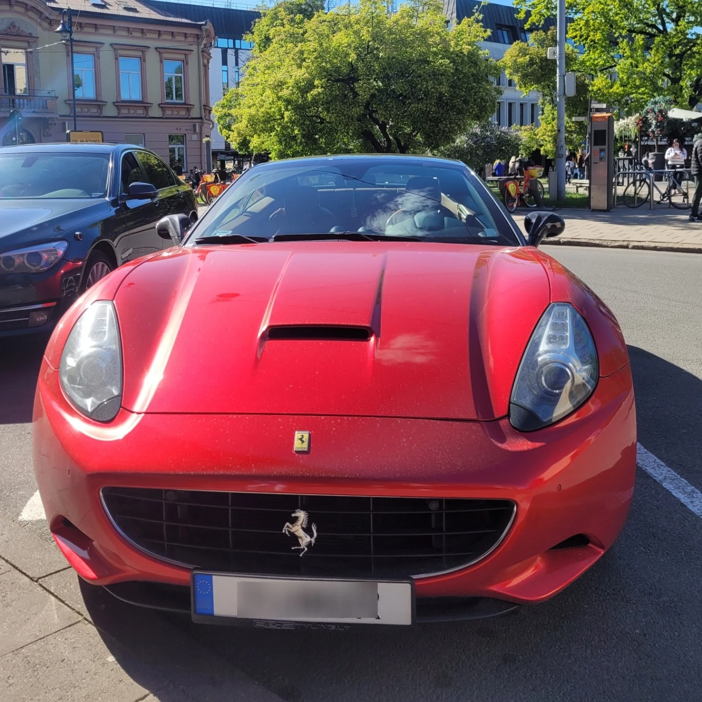 Ferrari  California  spotted in Вильнюс, Литва