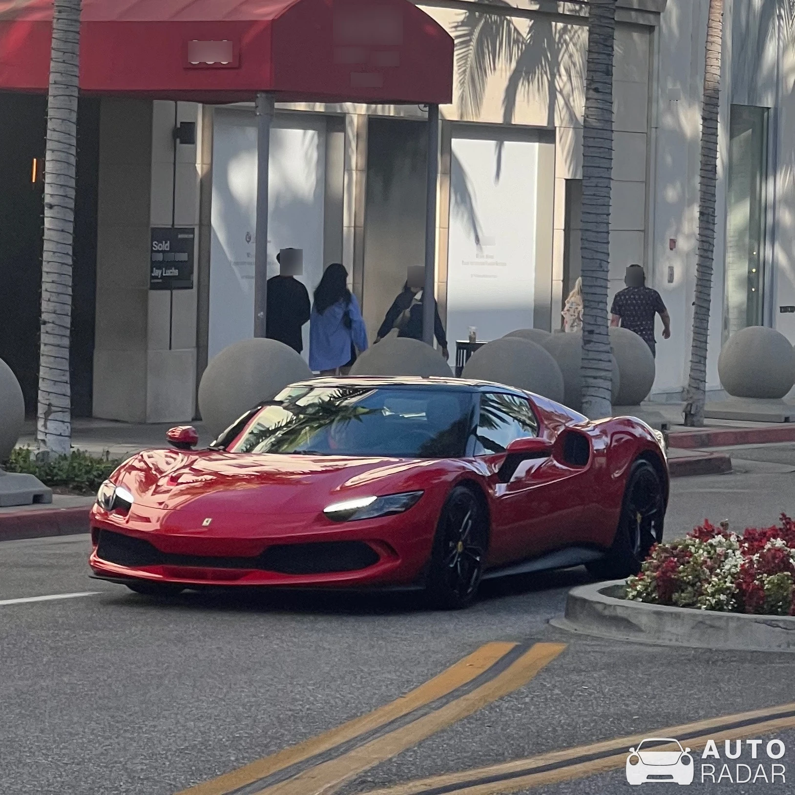 Ferrari 296 GTB spotted in Beverly Hills, United States