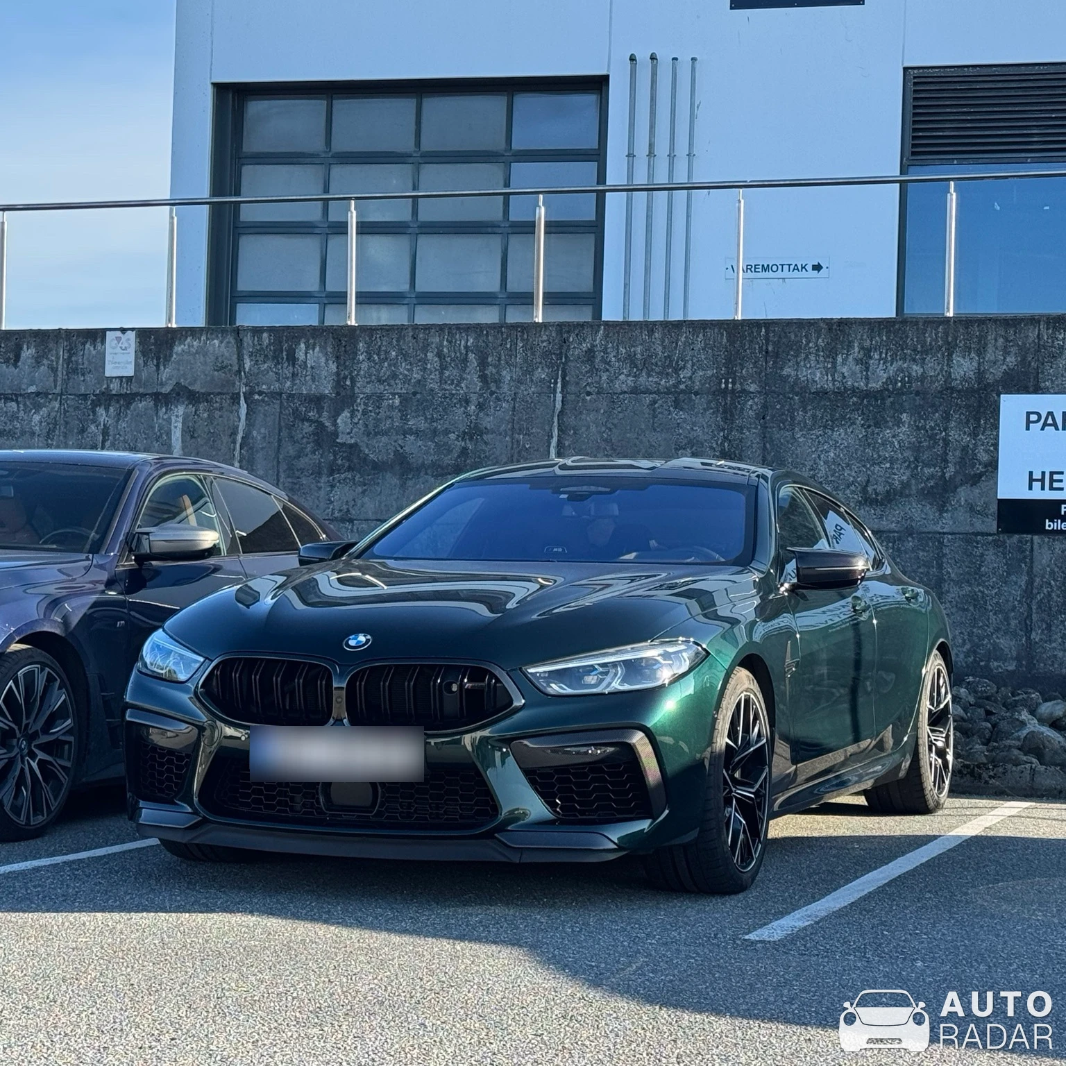 BMW M8 F92 Coupé Competition spotted in Karmsund