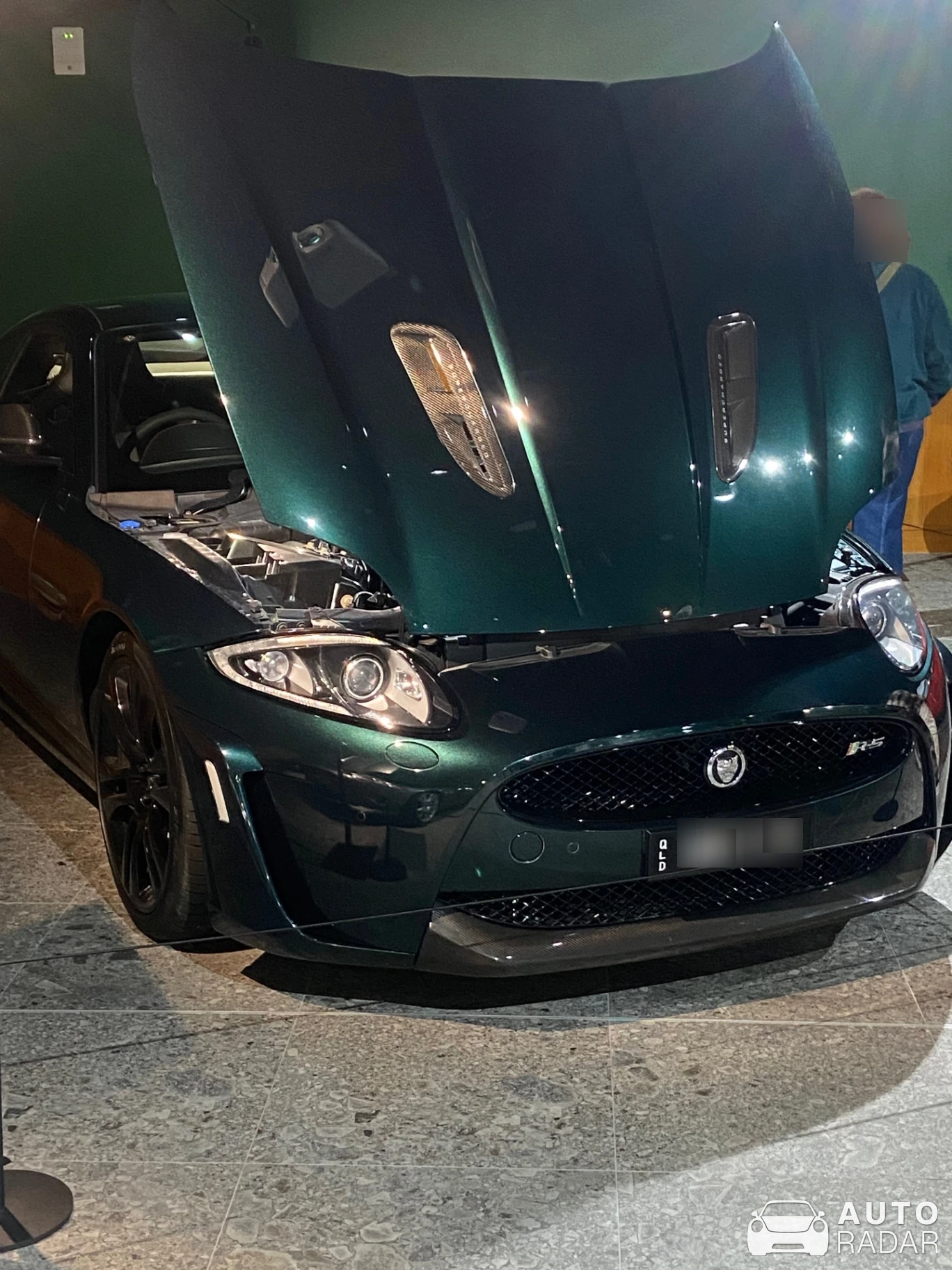 Jaguar XKR-S spotted in Banyo, Australia