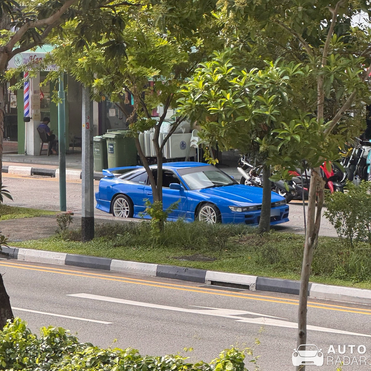 Nissan 180SX spotted in Singapore