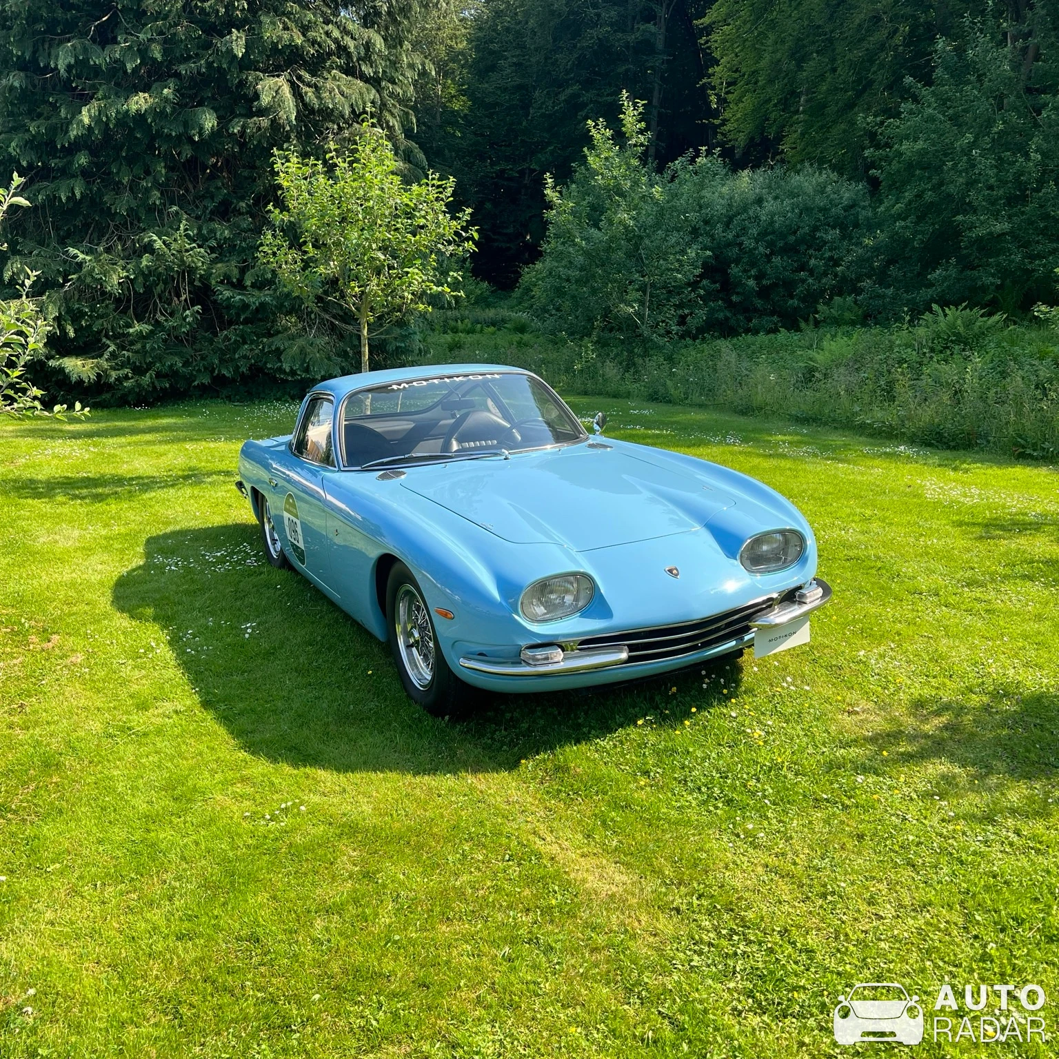 Lamborghini 350 GT spotted in Båstad