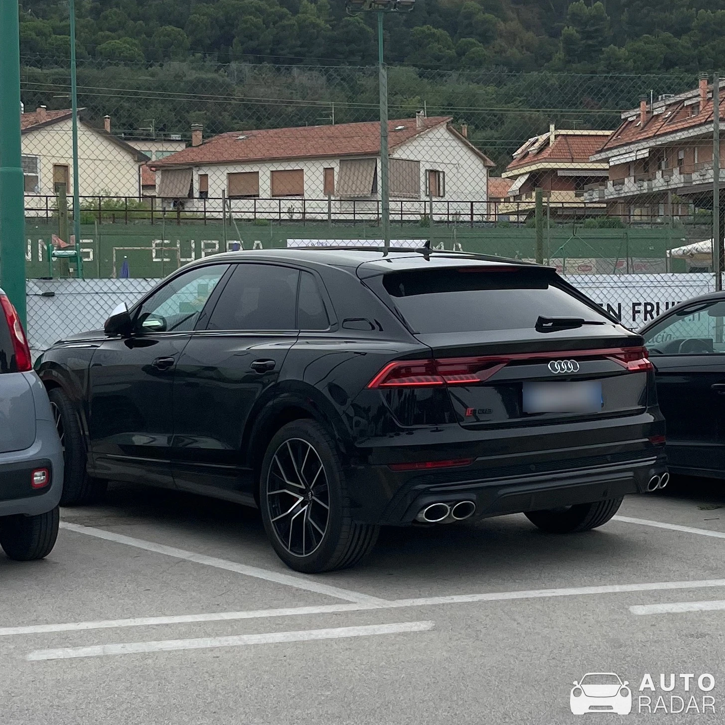 Audi SQ8 spotted in Cupra Marittima, Italia