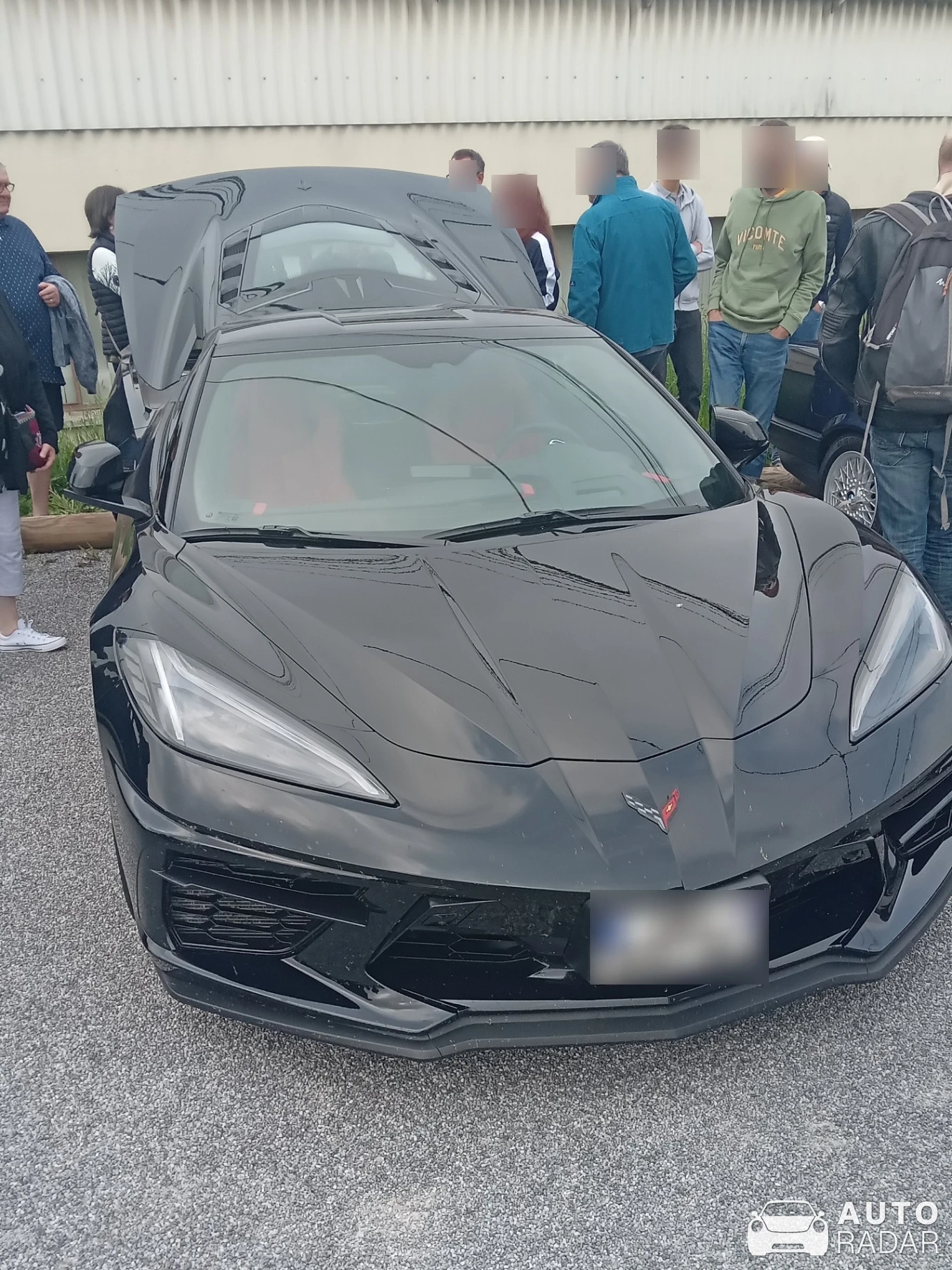 Chevrolet Corvette C8 spotted in Fresnoy-le-Grand, France