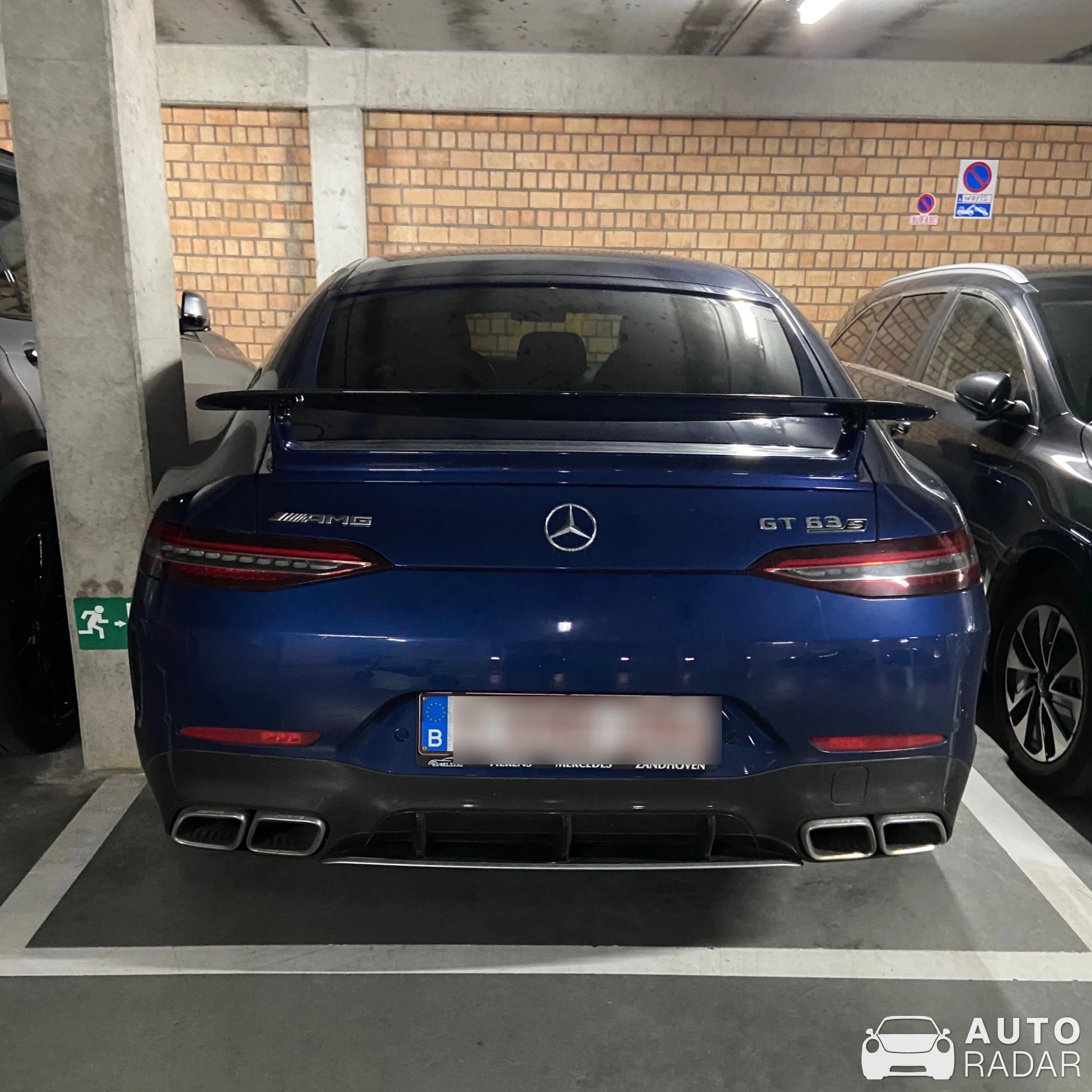Mercedes-AMG GT 63 S X290 2022 spotted in Knokke-Heist, België