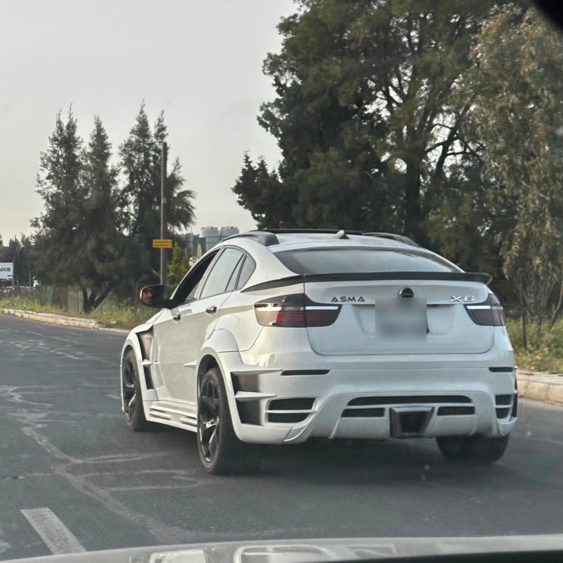 BMW X6 M F96 Competition CF-Art spotted in عمّان, Jordan
