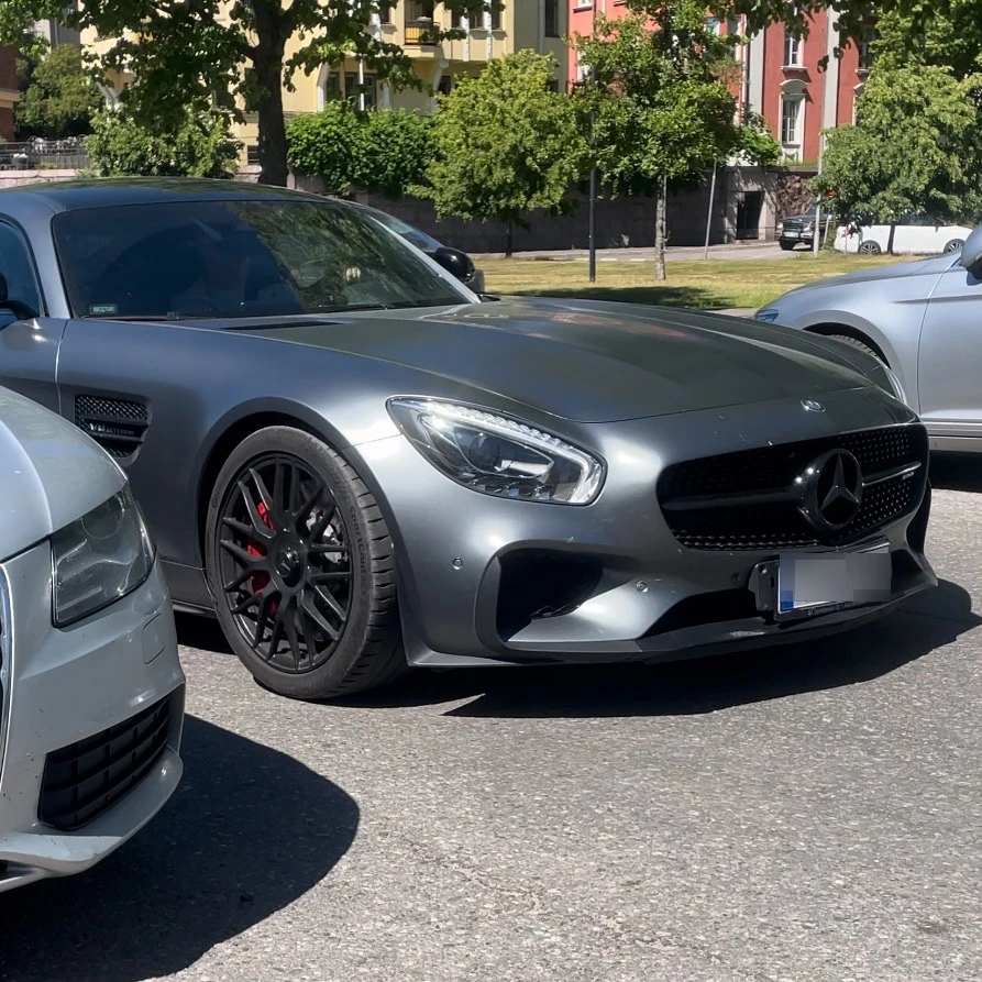 Mercedes-AMG GT C190 spotted in Helsinki, Finland