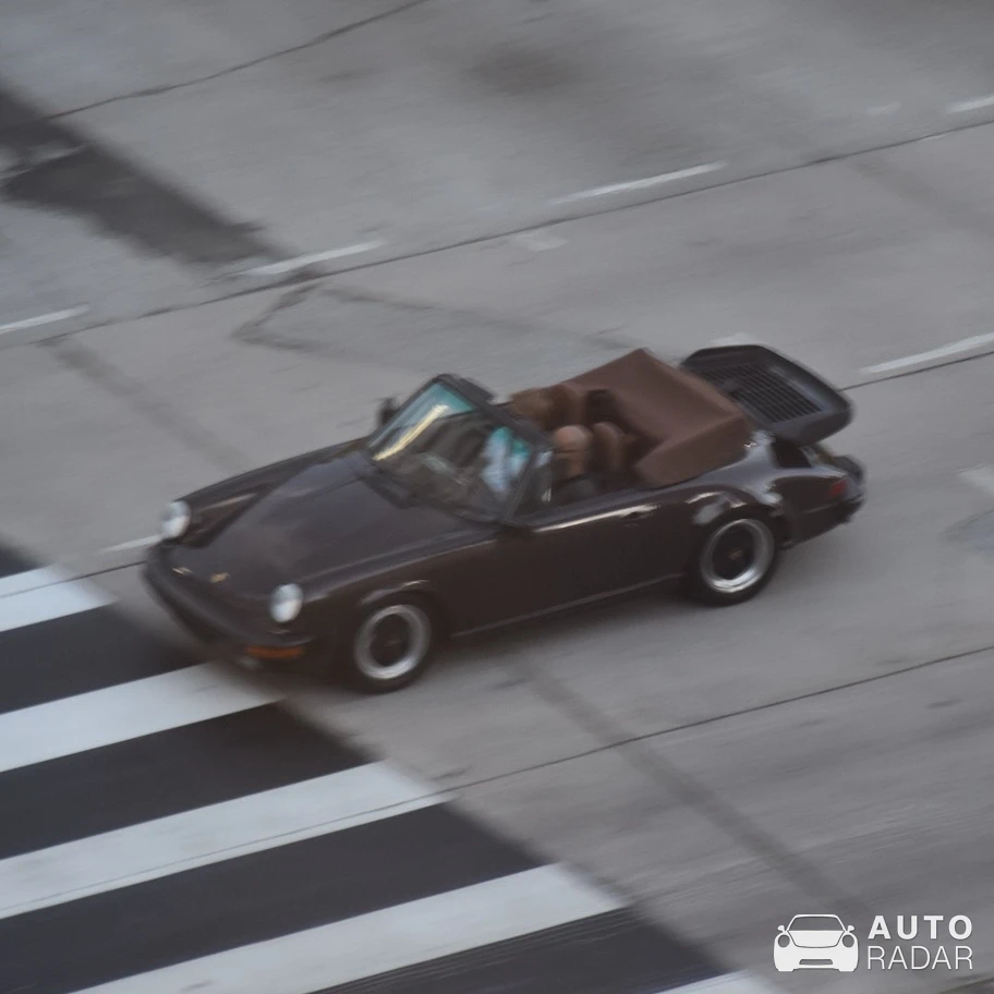 Porsche 911 Carrera 3.2 Cabriolet spotted in Los Angeles