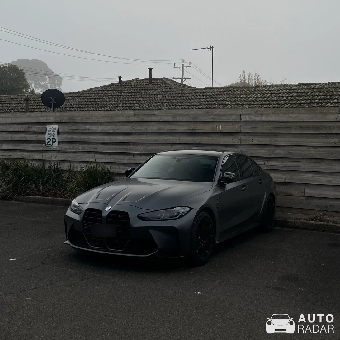 BMW M3 G80 Sedan Competition 2025 spotted in Highton