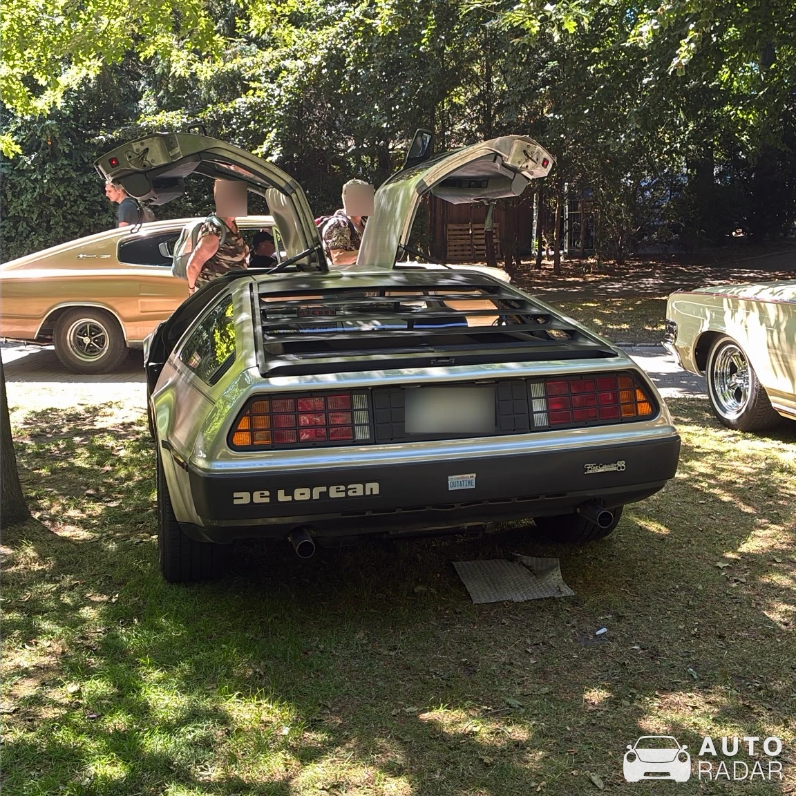 DeLorean DMC-12 spotted in Trelleborg