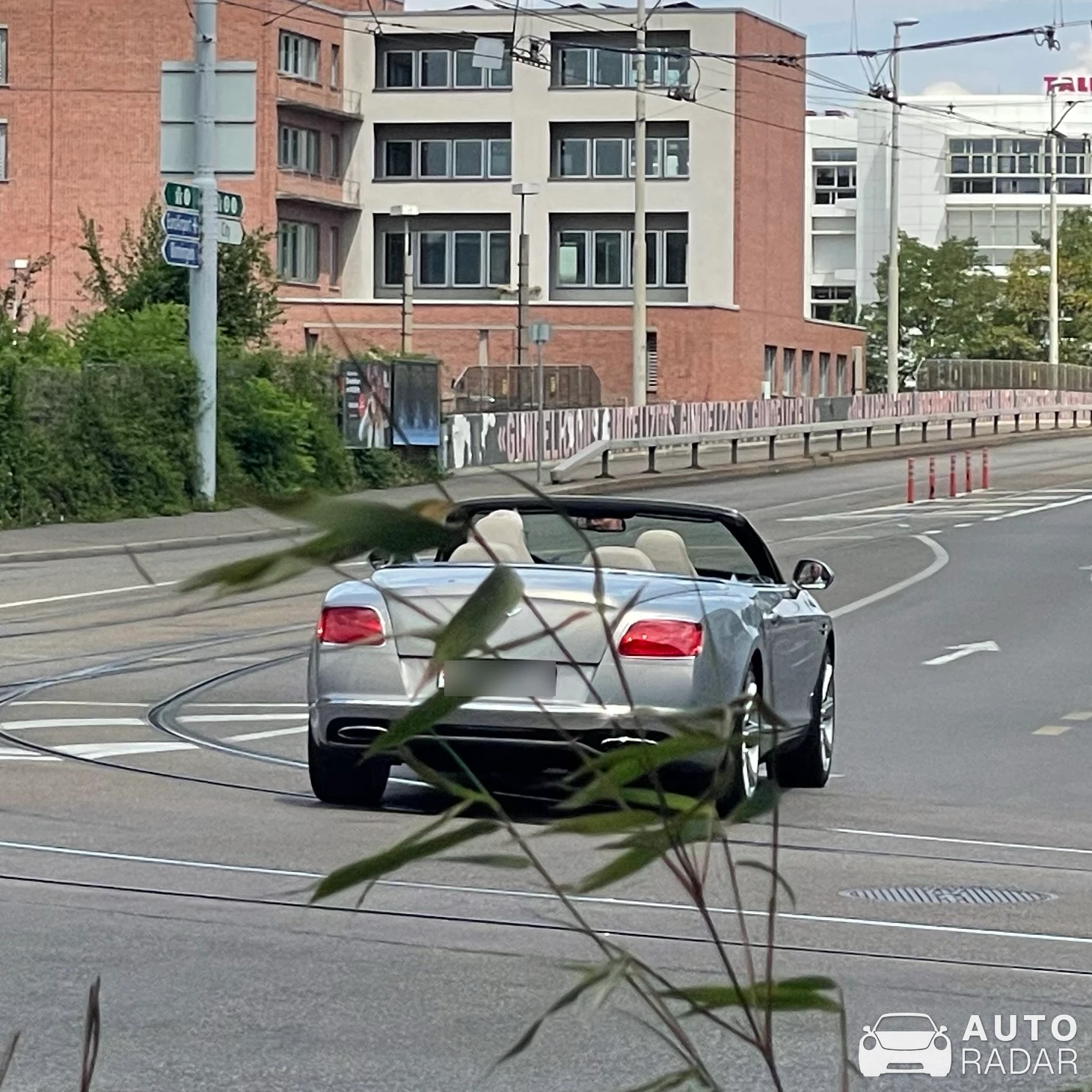 Bentley Continental GTC Speed spotted in Basel
