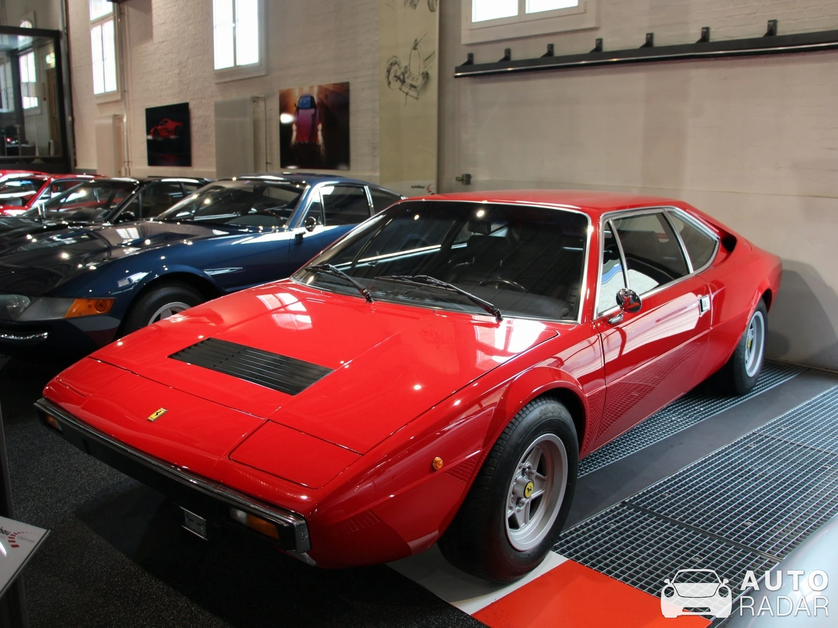 Ferrari Dino 308 GT4 spotted in Romanshorn
