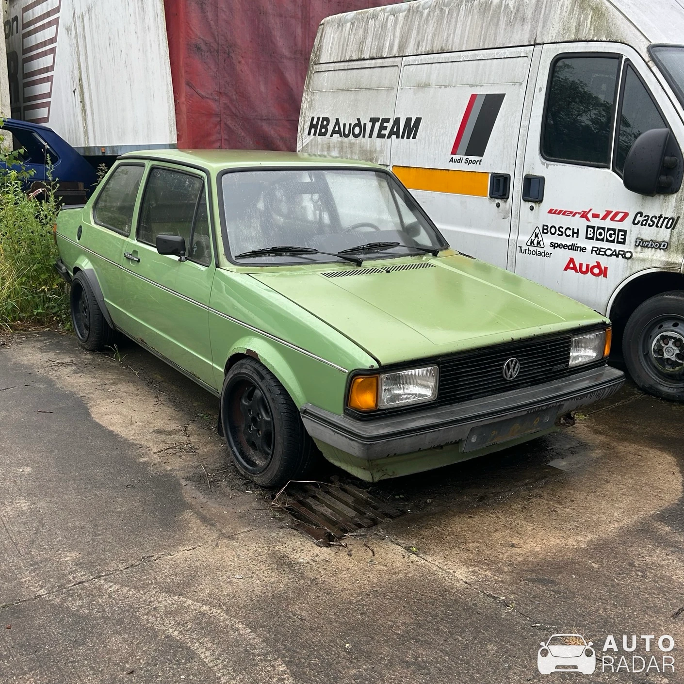 Volkswagen Jetta Mk2 spotted in Thalheim/Erzgebirge, Deutschland