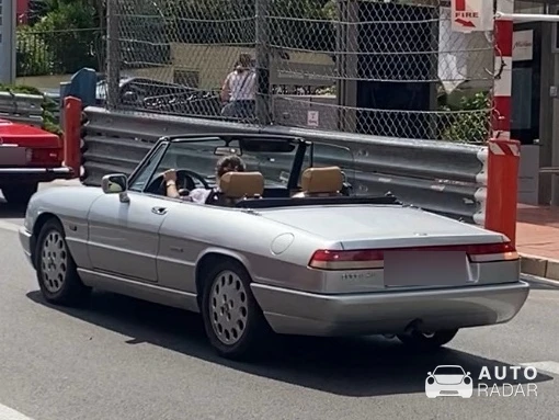 Alfa Romeo Spider 2.0i spotted in Monaco