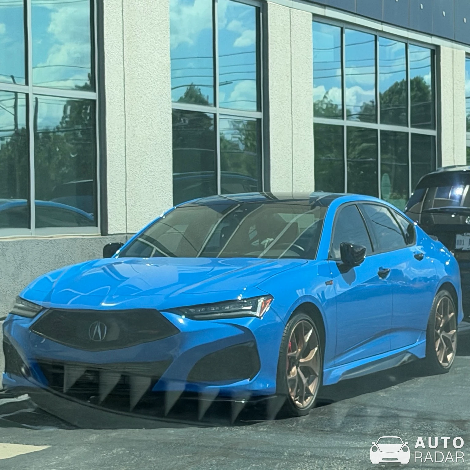 Acura TLX spotted in Brook Park