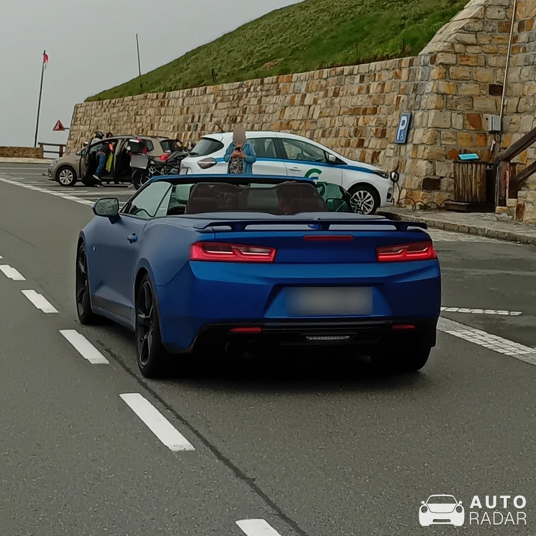 Chevrolet Camaro Convertible spotted in Rauris
