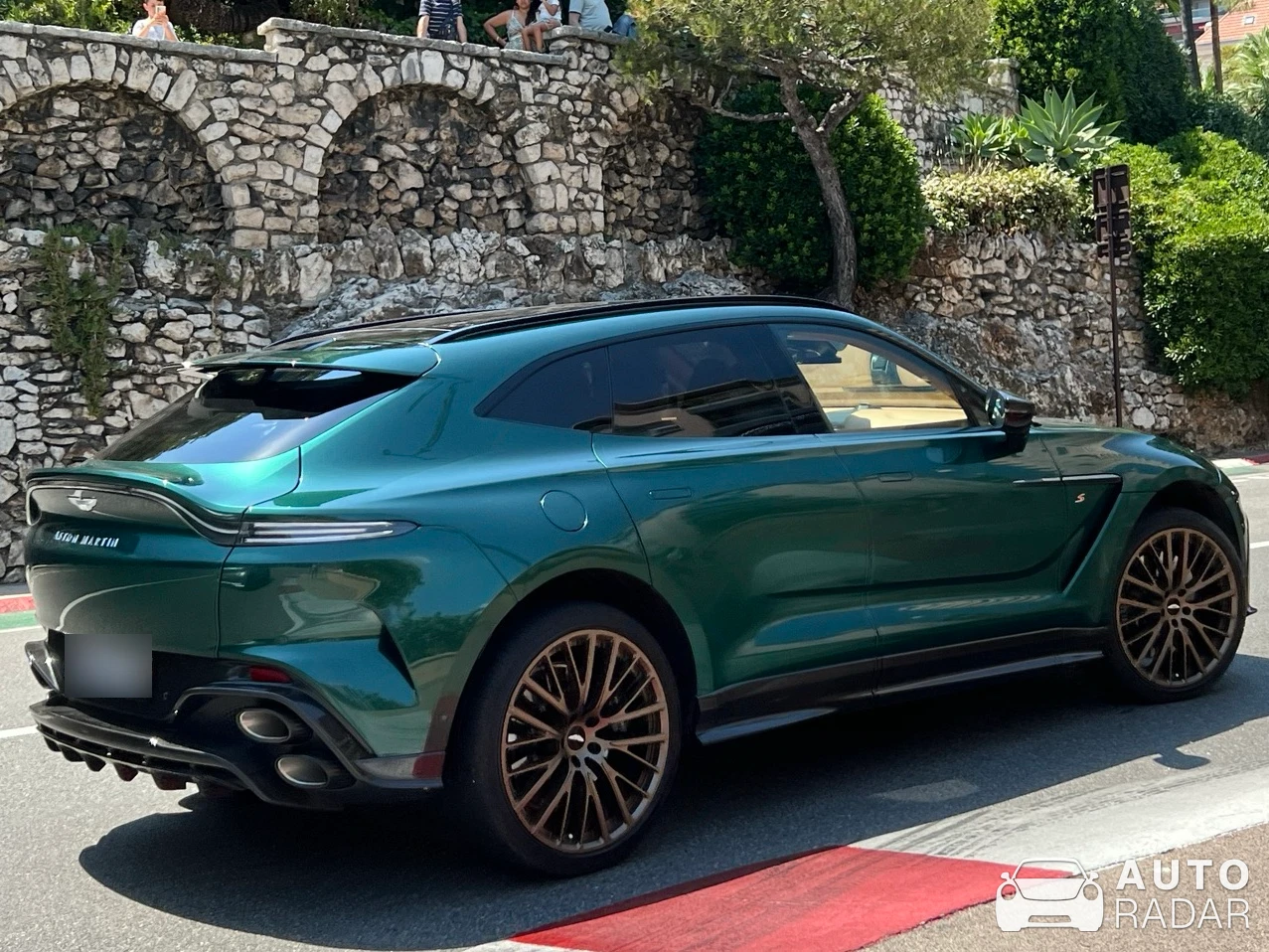 Aston Martin DBX spotted in Monaco