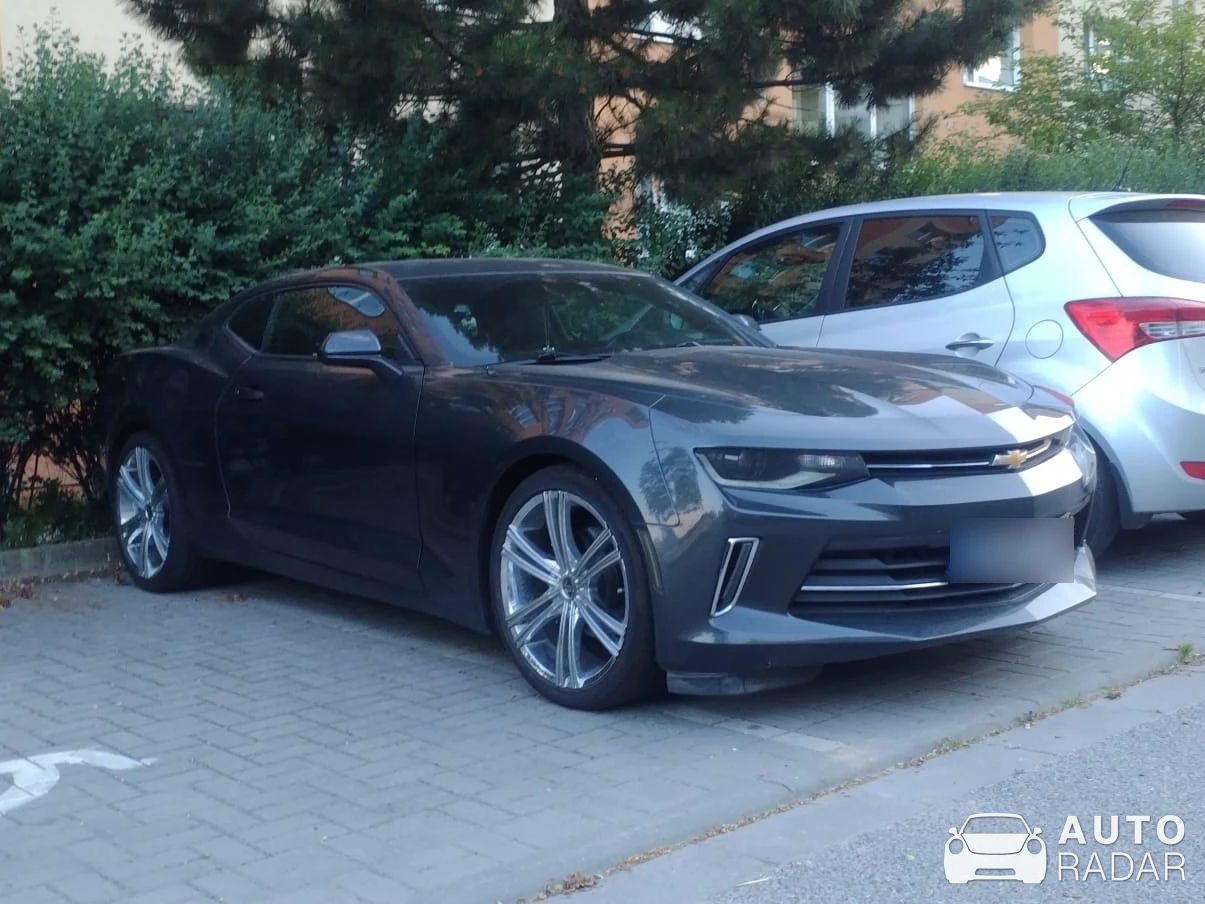 Chevrolet Camaro spotted in Třebíč
