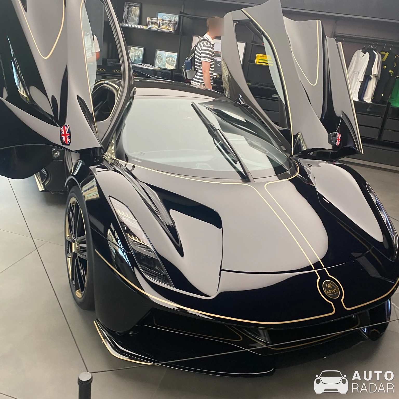 Lotus Evija spotted in Enfield