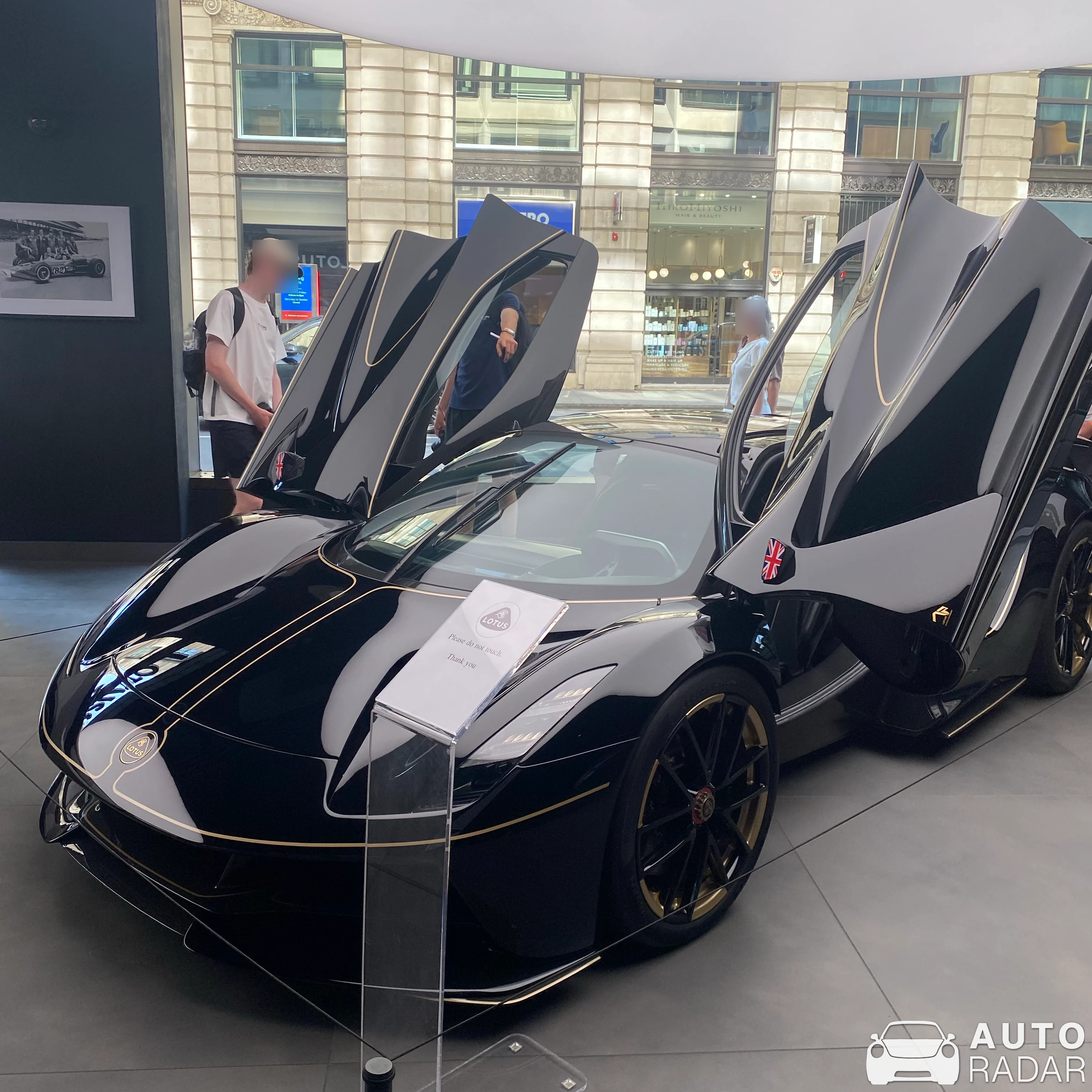 Lotus Evija spotted in London