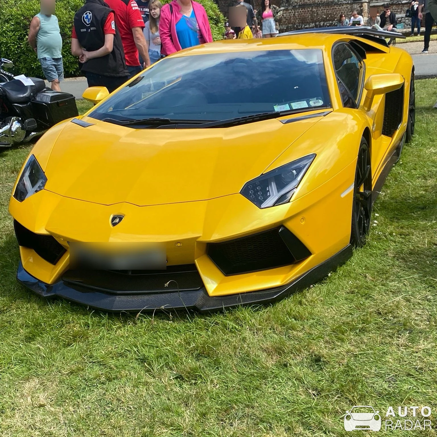 Lamborghini Aventador LP700-4 spotted