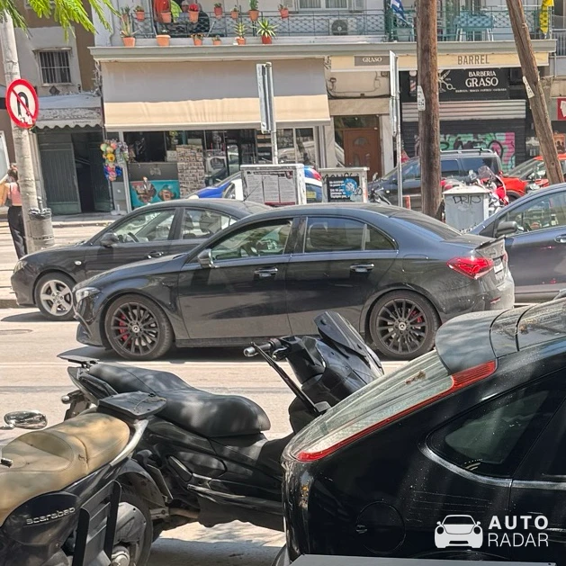 Mercedes-AMG A 45 W177 spotted in Thessaloniki