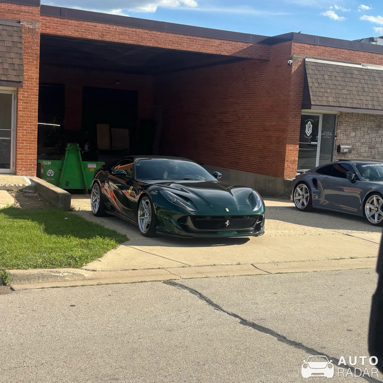 Ferrari 812 Competizione spotted in Oak Brook