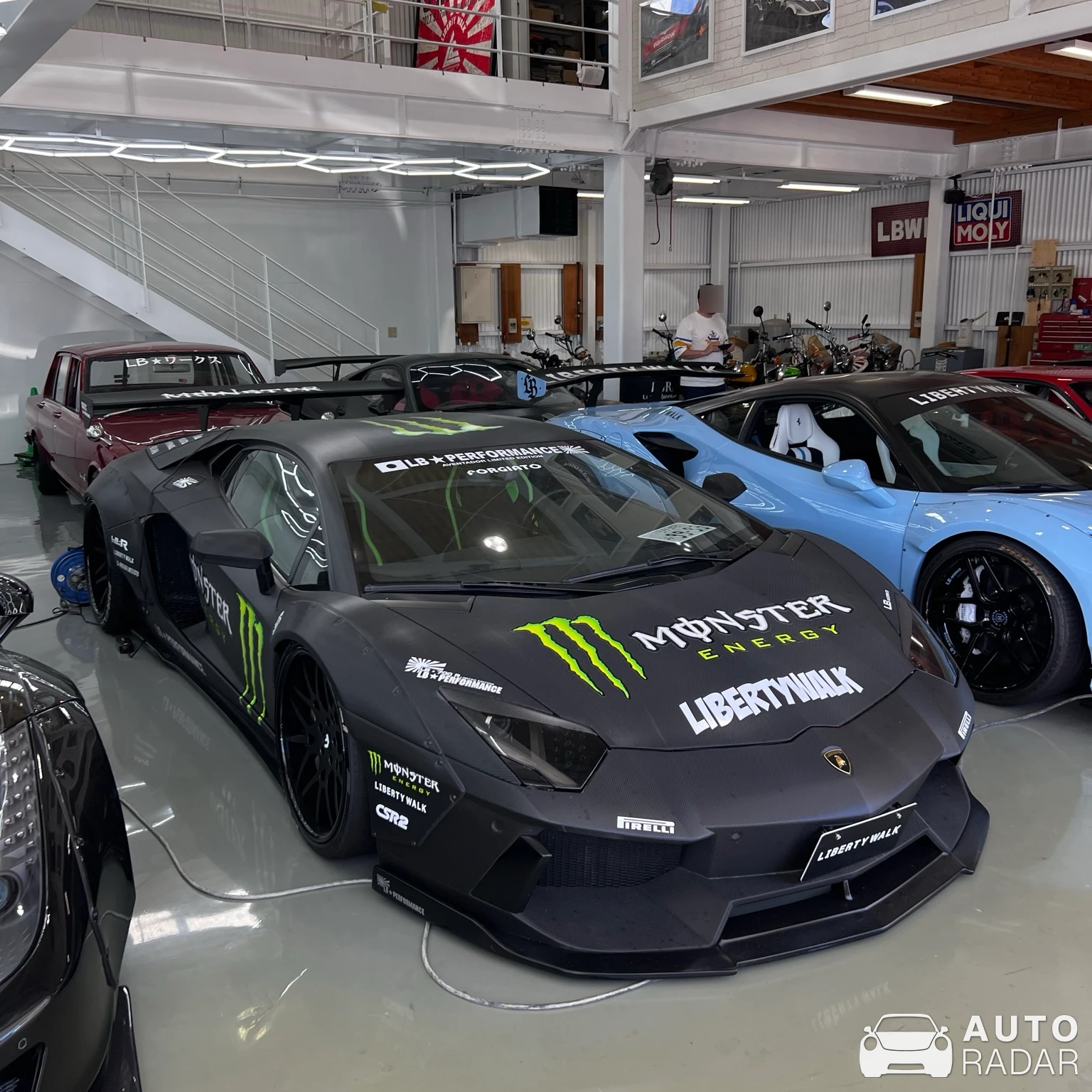 Lamborghini Aventador LP700-4 Liberty Walk LB Performance spotted in Owariasahi