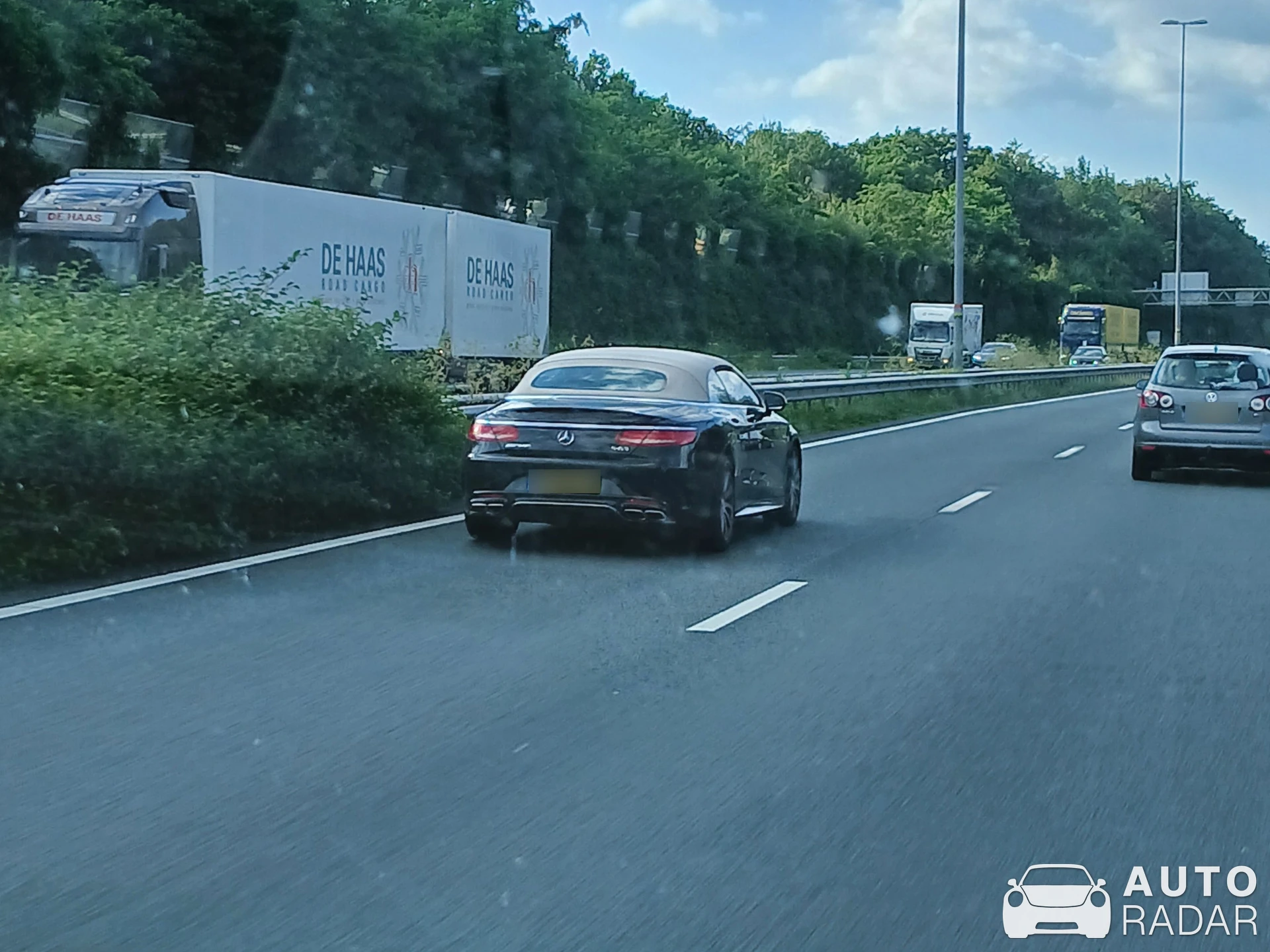 Mercedes-AMG S 63 Convertible A217 spotted in Zevenaar