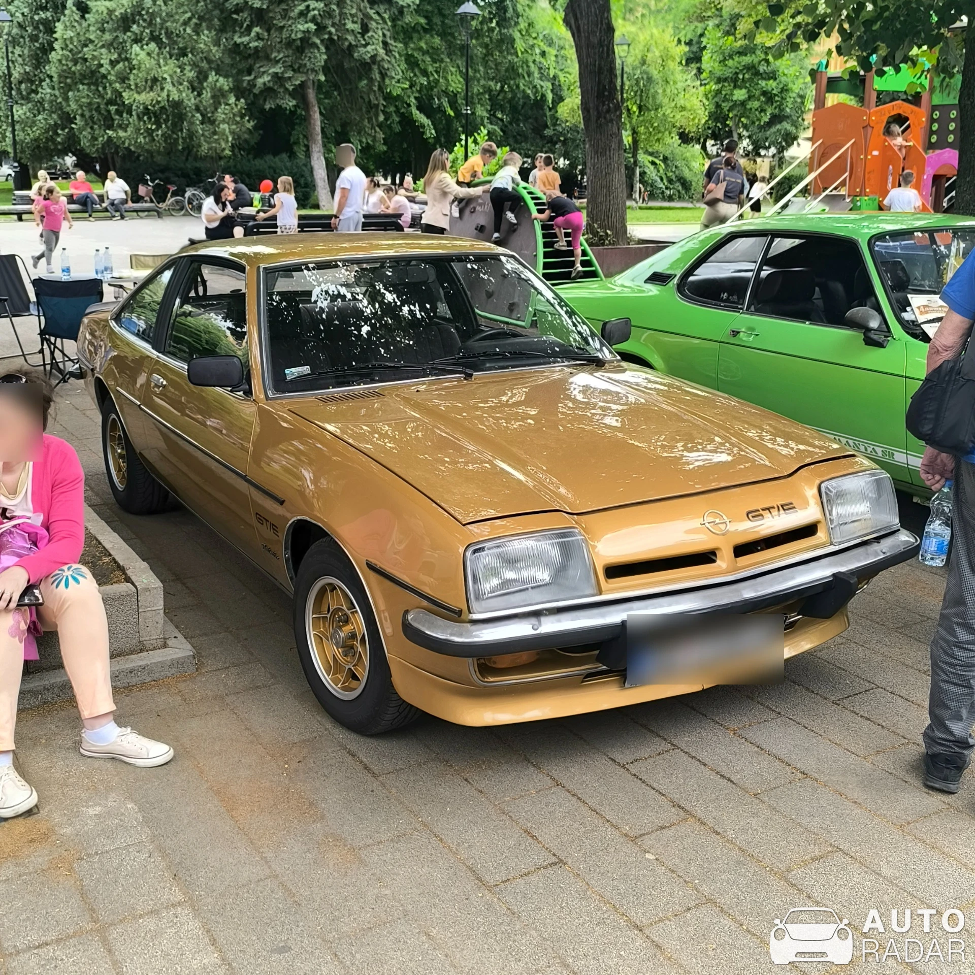 Opel Manta GT/E spotted in Pančevo