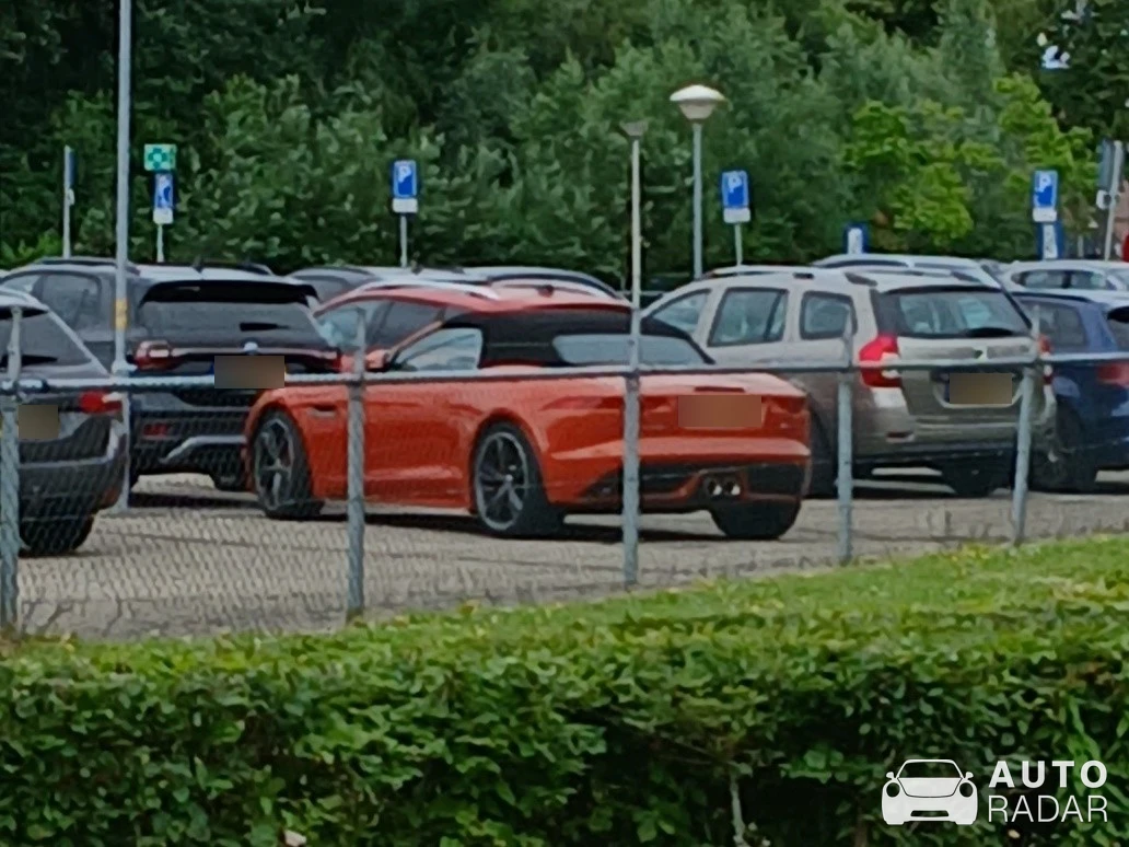 Jaguar F-Type R Convertible spotted in Borculo