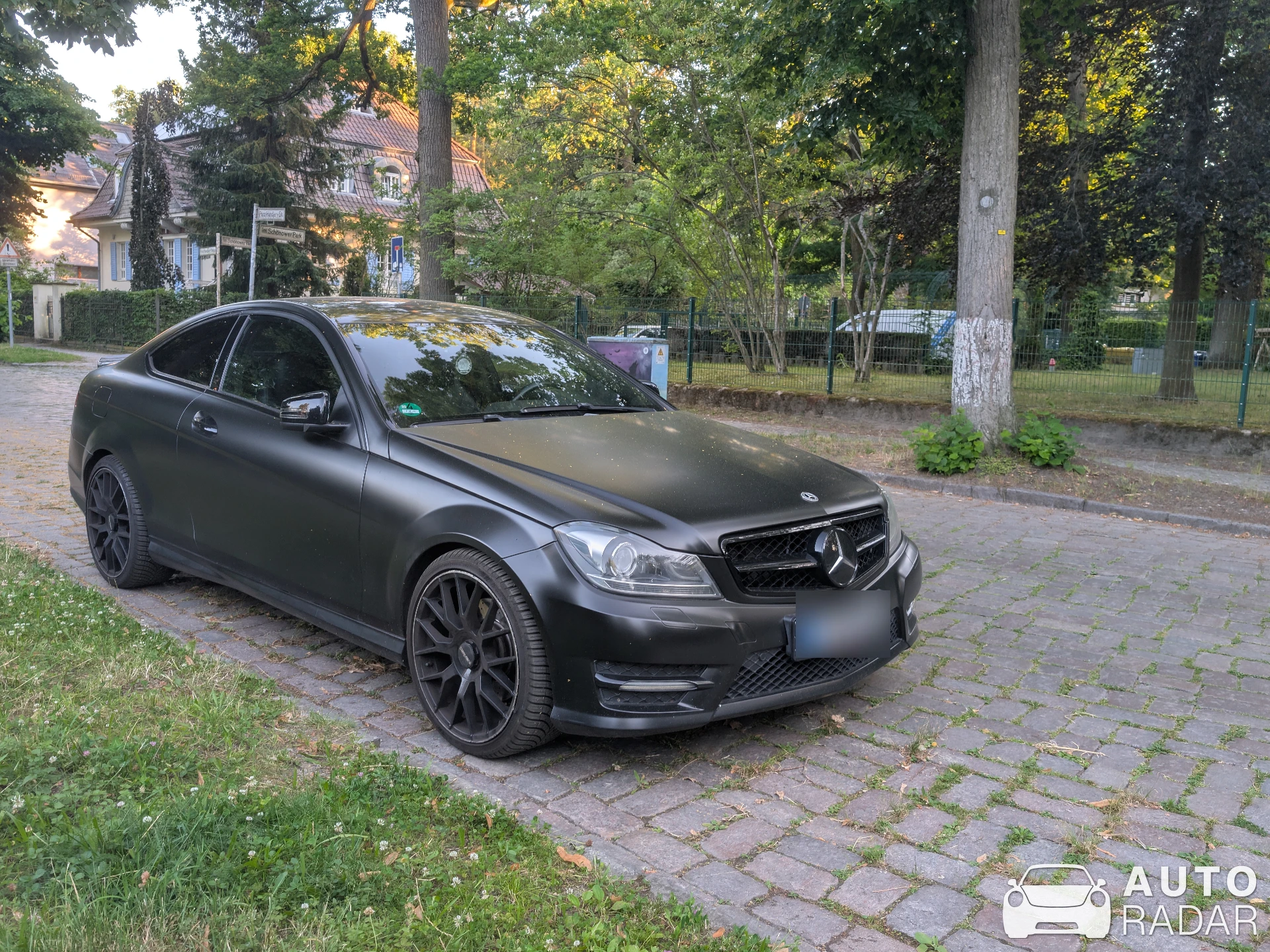 Mercedes-AMG C 63 Coupé W204 spotted in Berlin