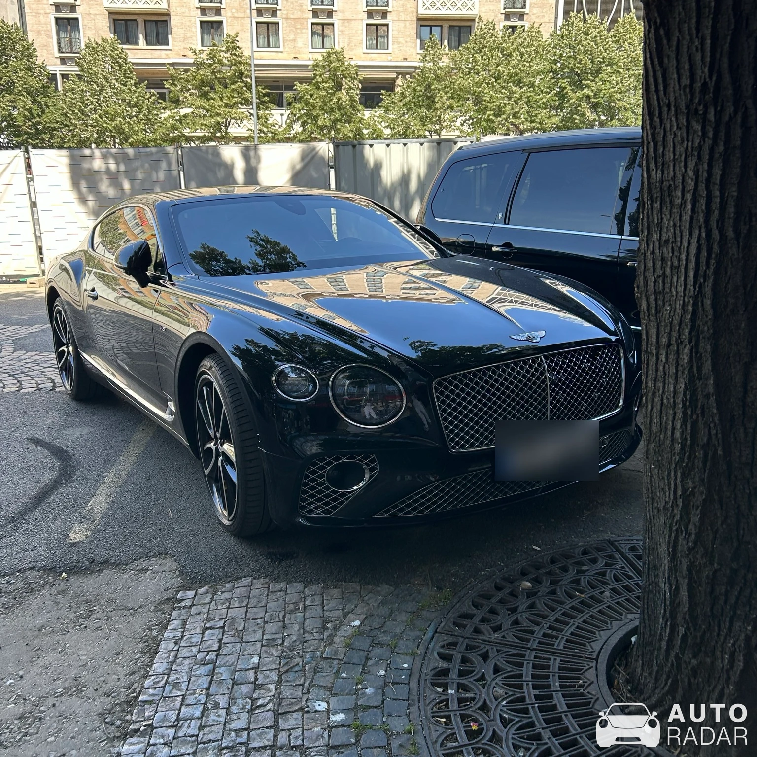 Bentley Continental GT V8 spotted in Prague 1