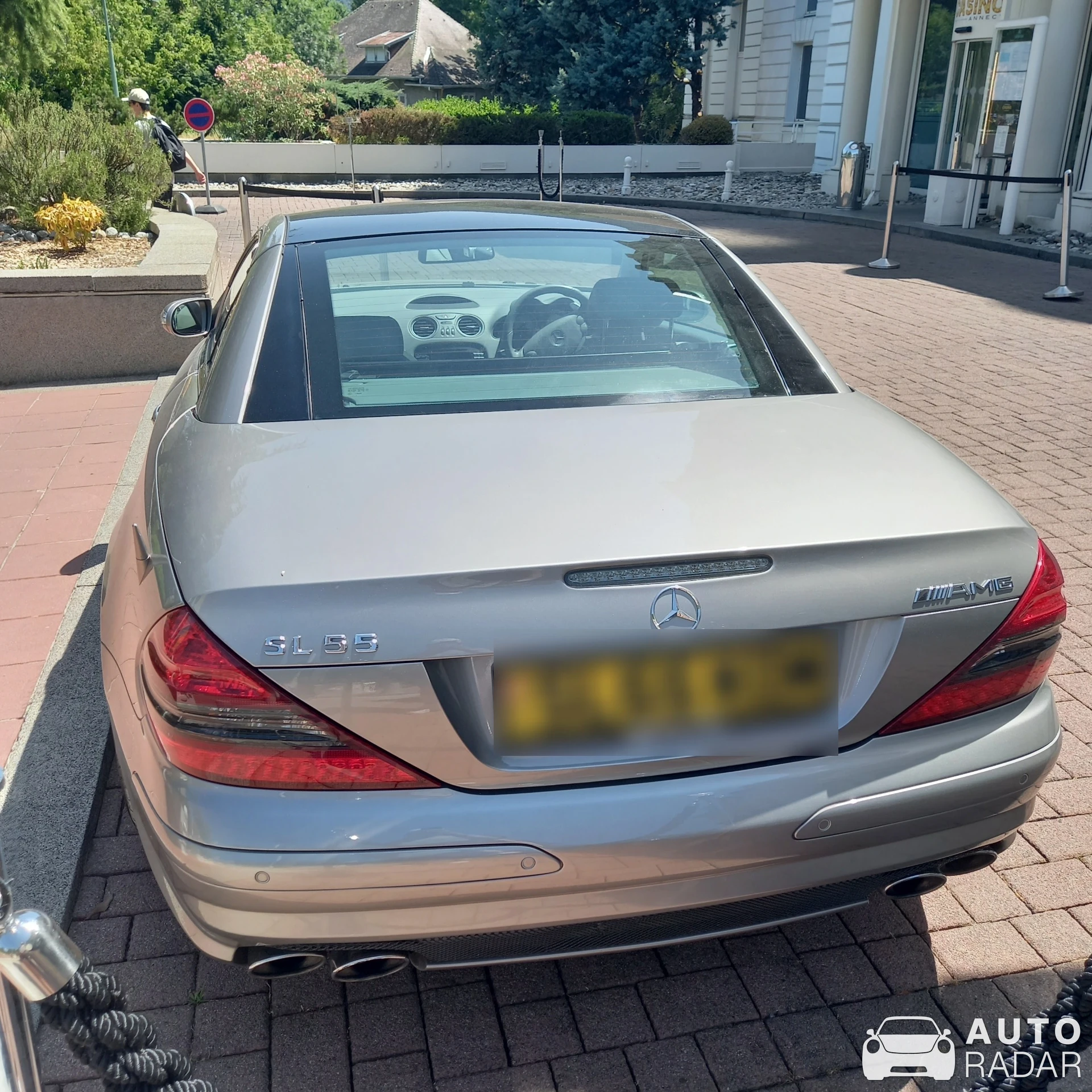 Mercedes-AMG SL 55 spotted in Annecy